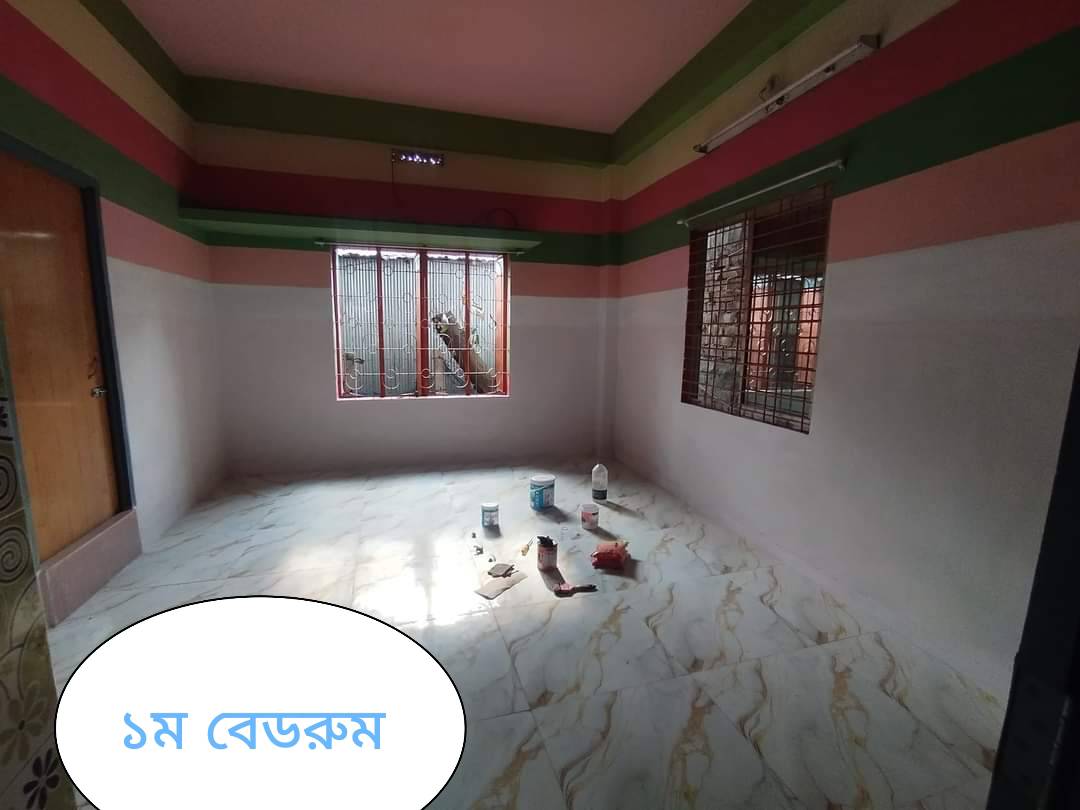 বাড়ি ভাড়া(হিন্দু পরিবার আবশ্যক) ১টা ফ্লাট  ভাড়া হবে